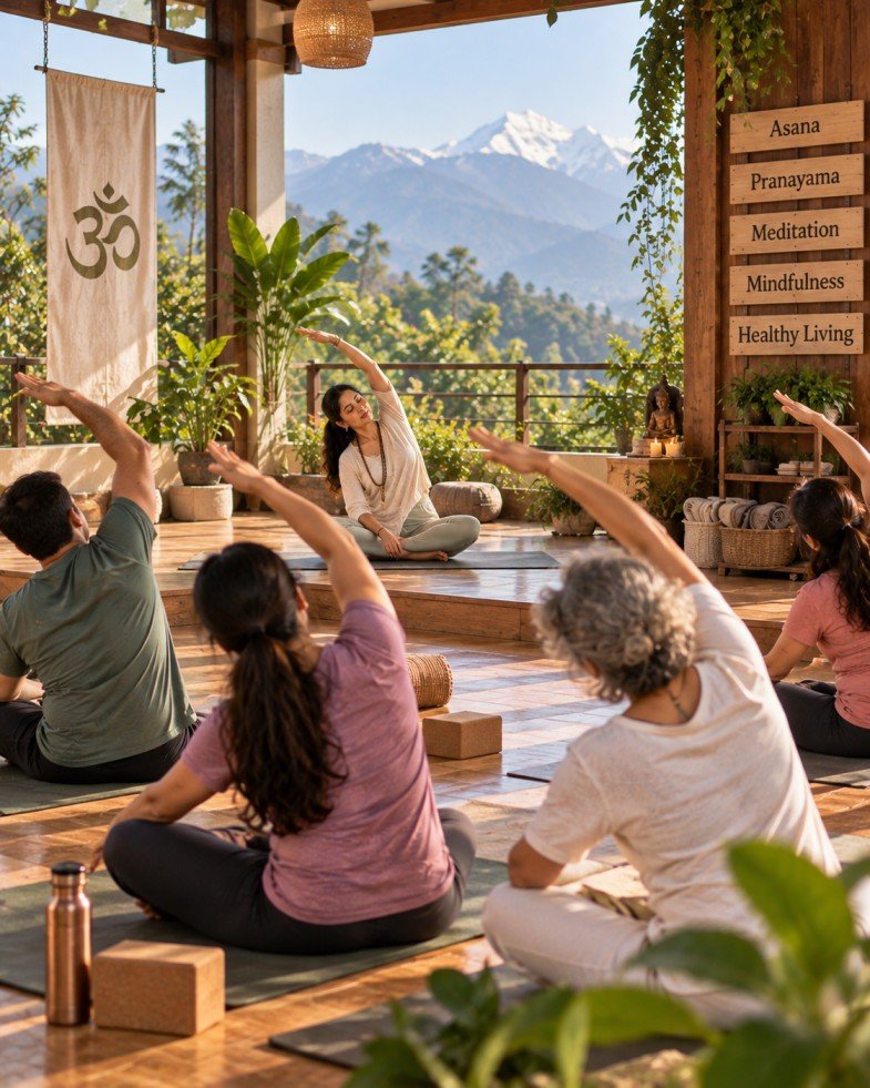 Jivanyog guided trial yoga class